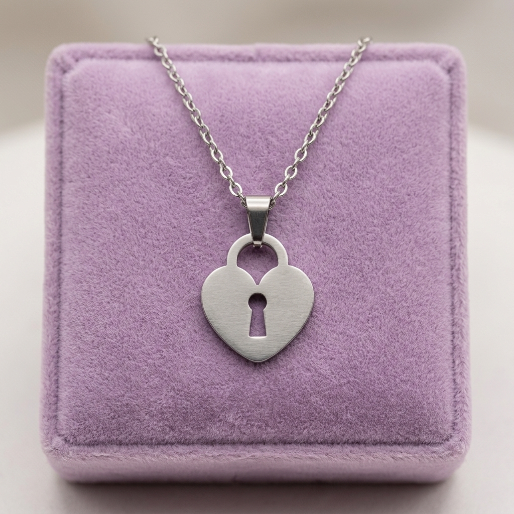 Corazón candado