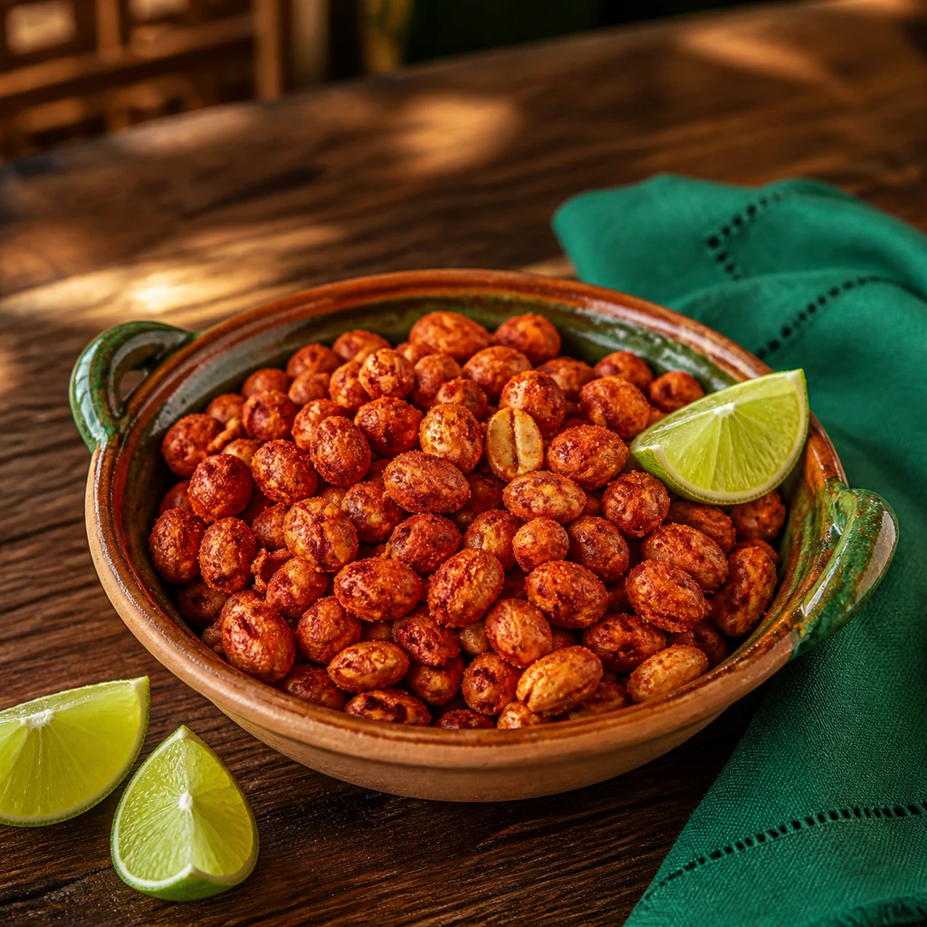 Cacahuates enchilados