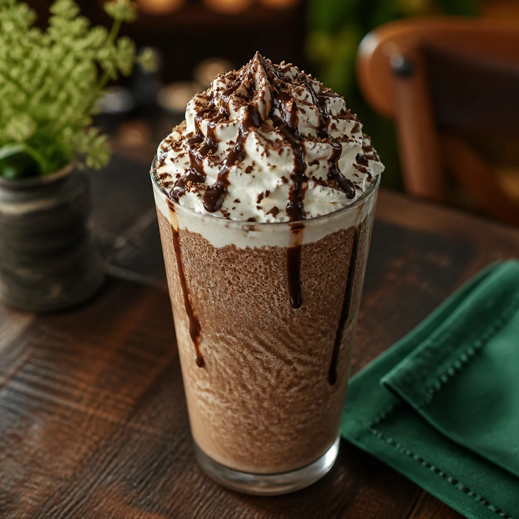 Frappé de chocolate
