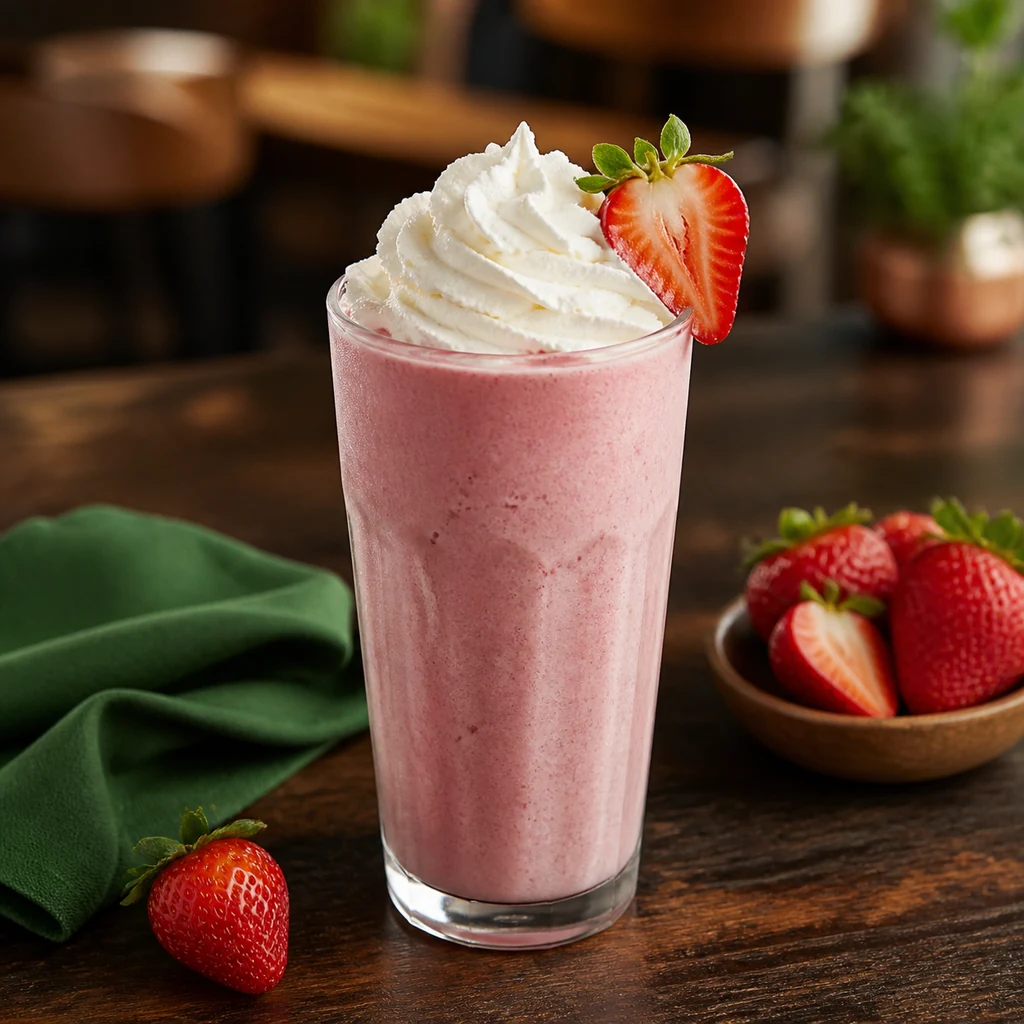 Frappé de fresa