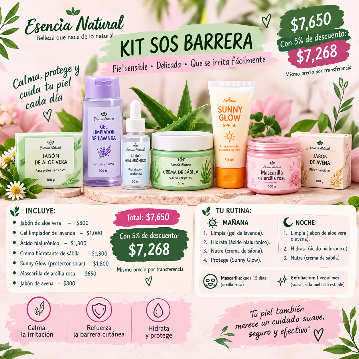 Kit SOS Sensibilidad 💕