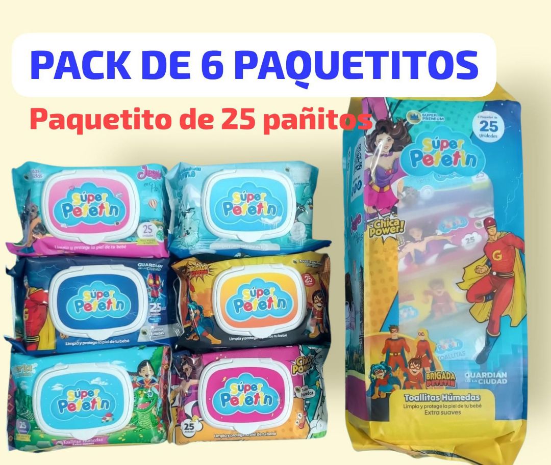 PACK DE 6 PAQUETITOS