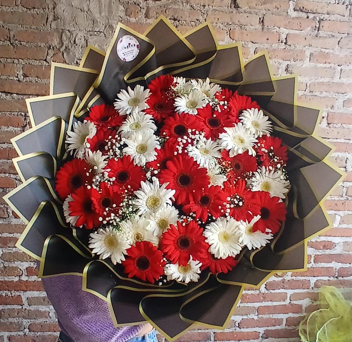 50 gerberas color