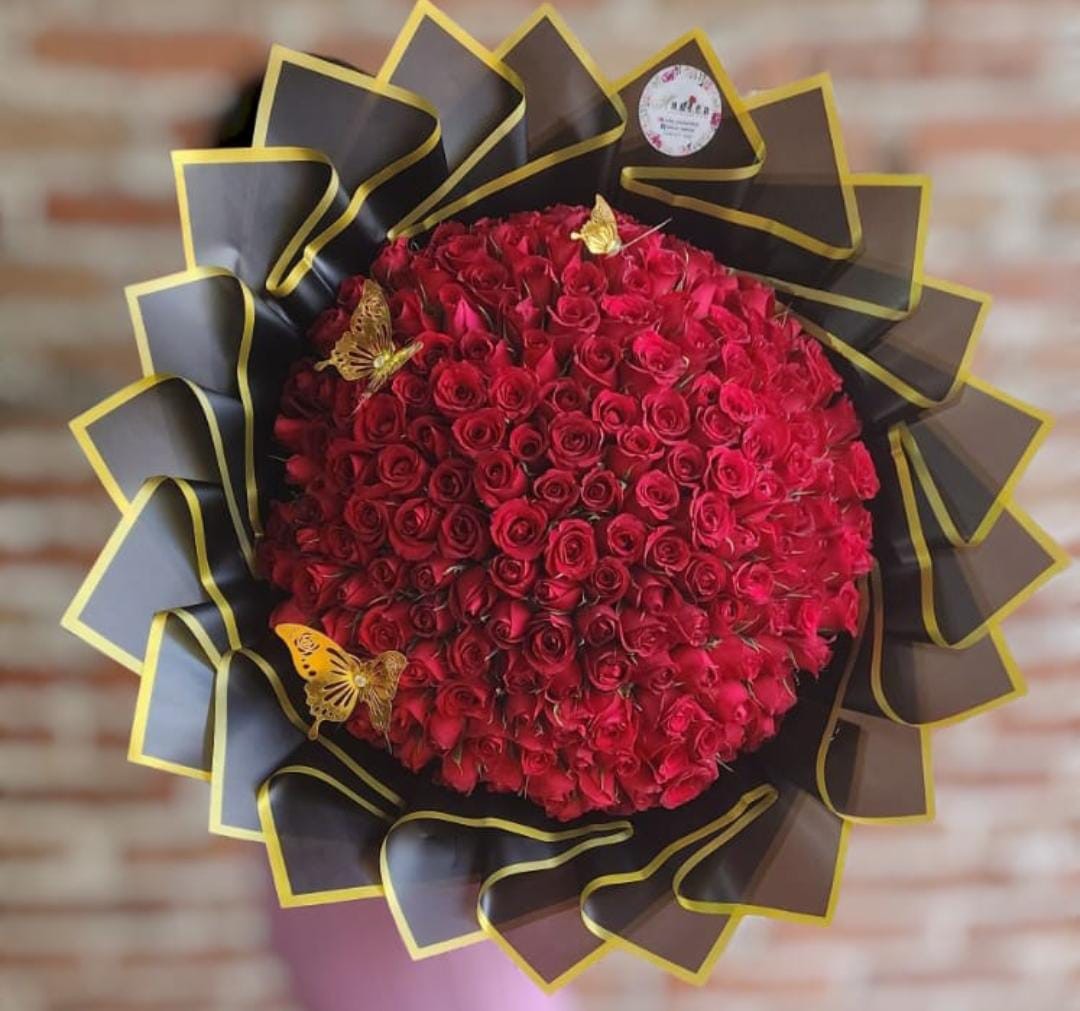 200 rosas rojas