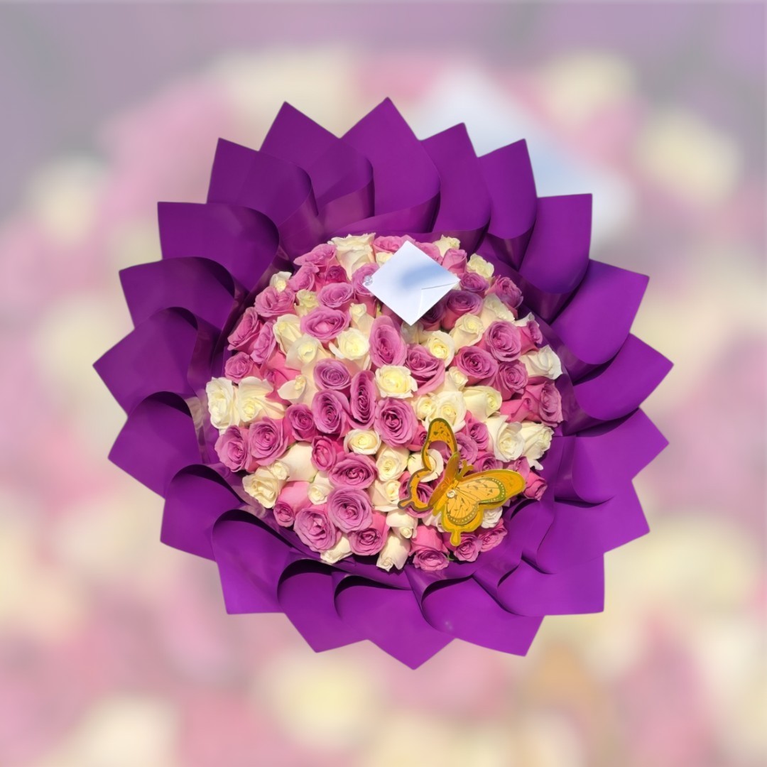 100 rosas economico
