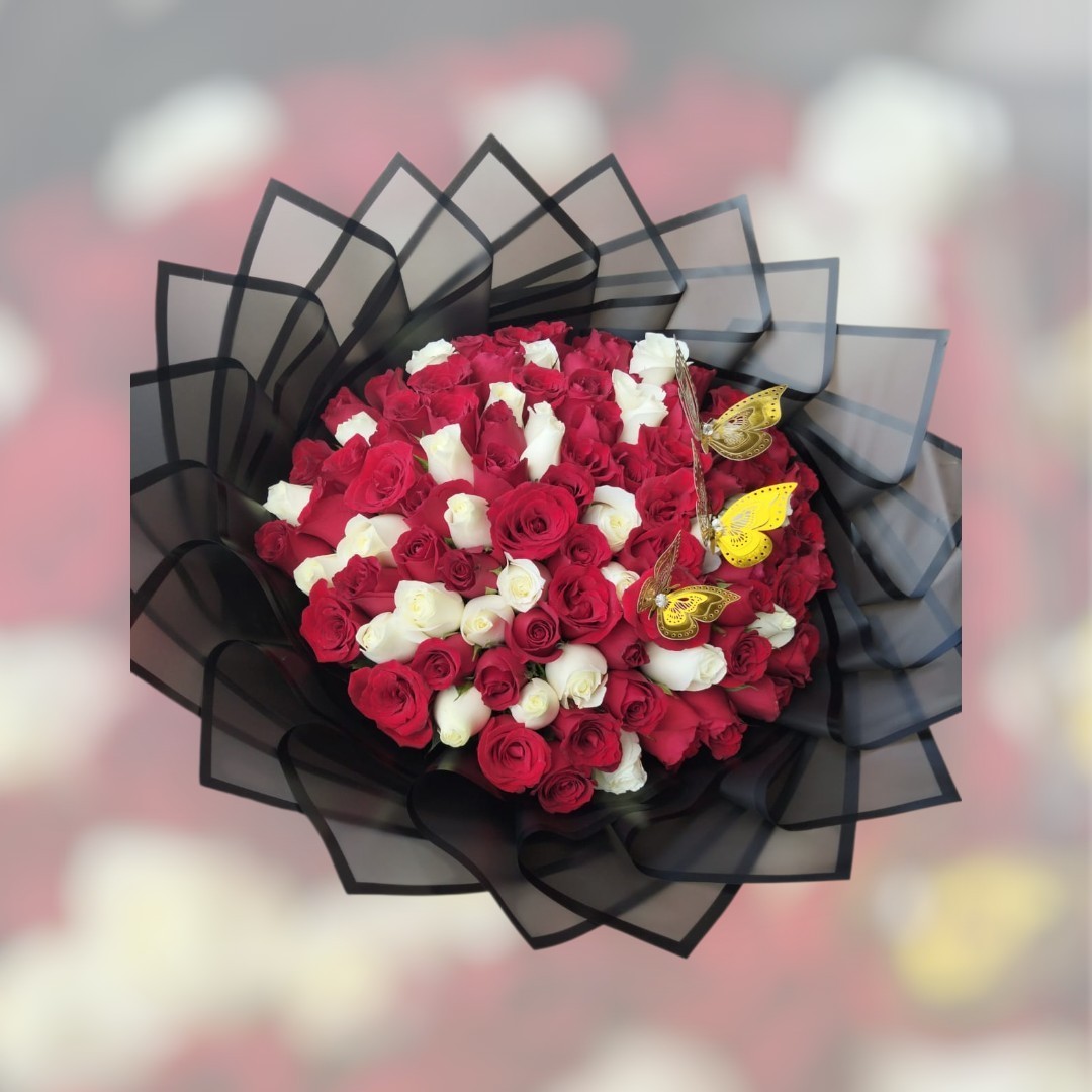 100 rosas economico