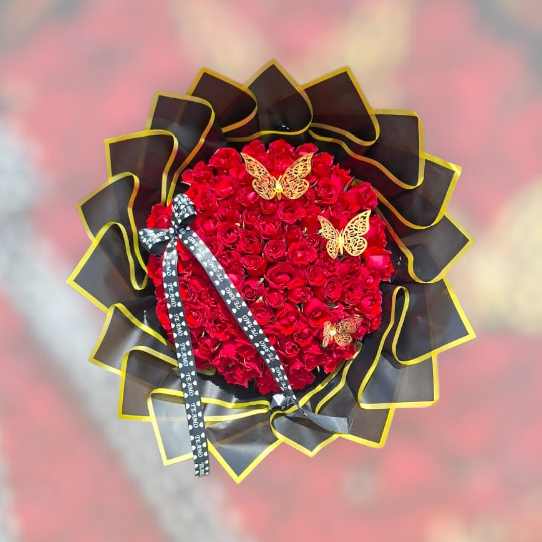 100 rosas economico