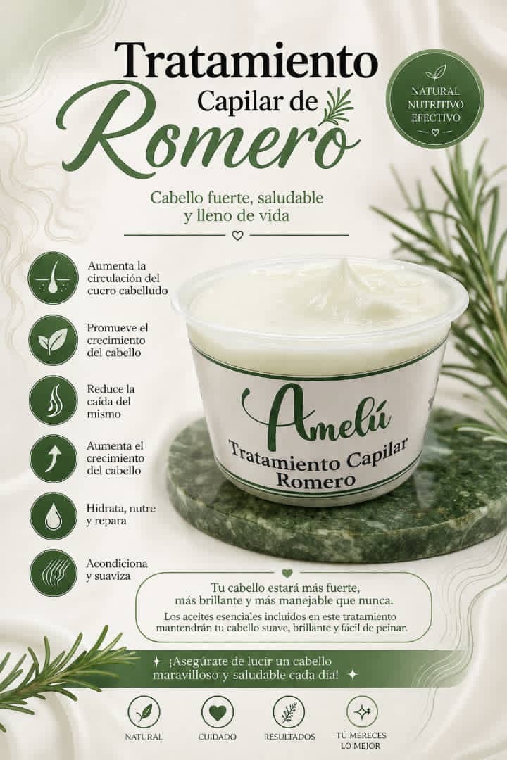 Tratamiento Capilar De Romero 🌿