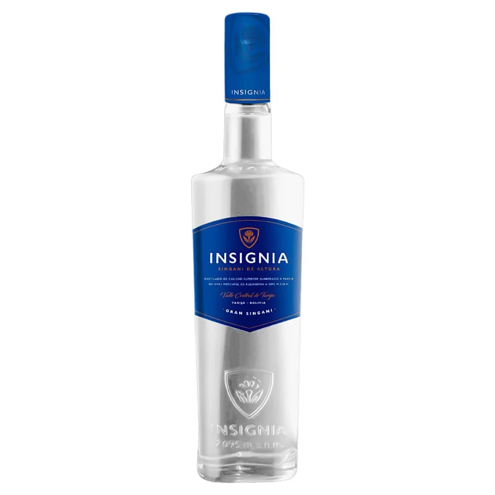 Singani Insignia Tapa Azul