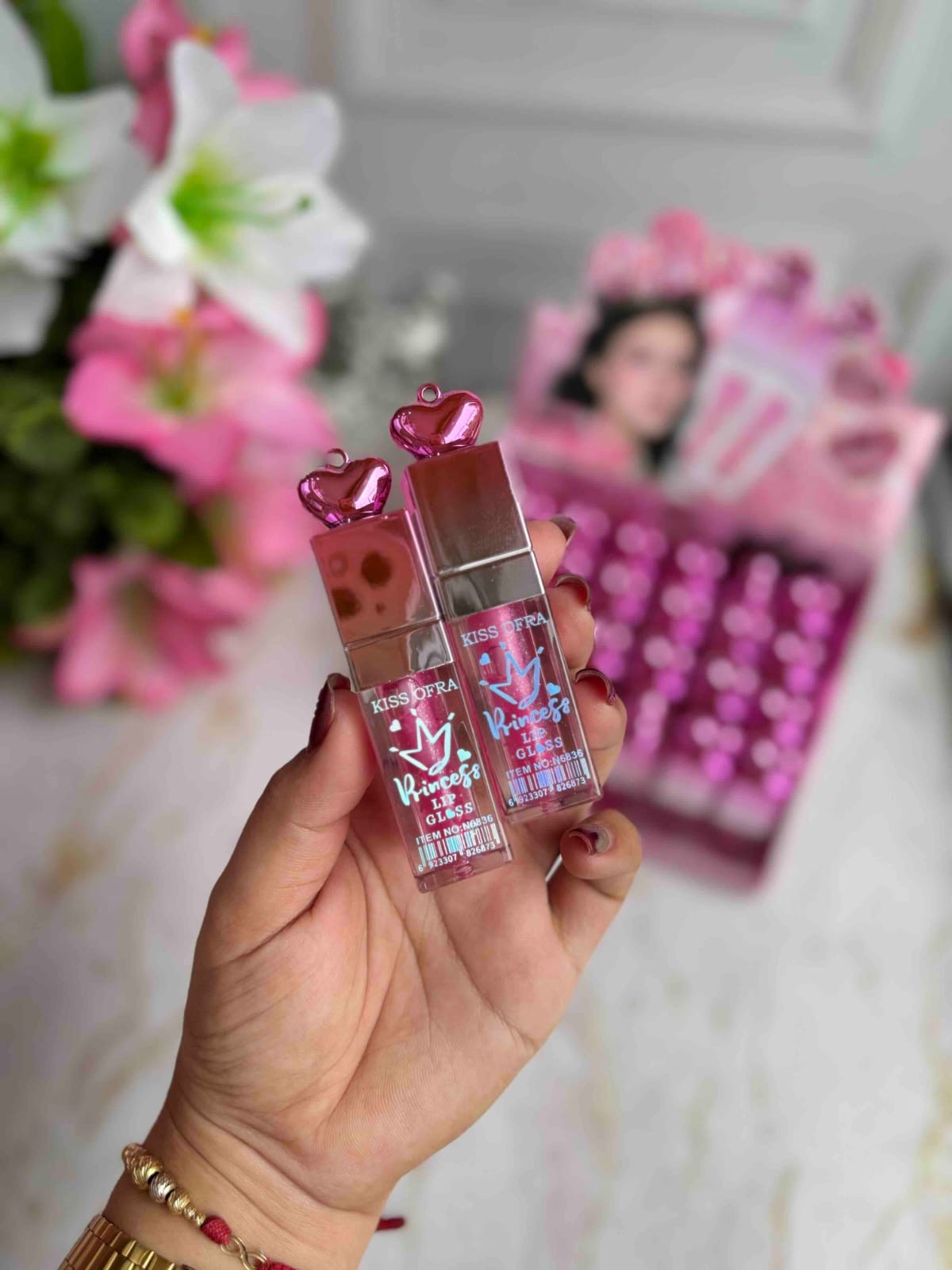 Lip Gloss Corazón Princesa