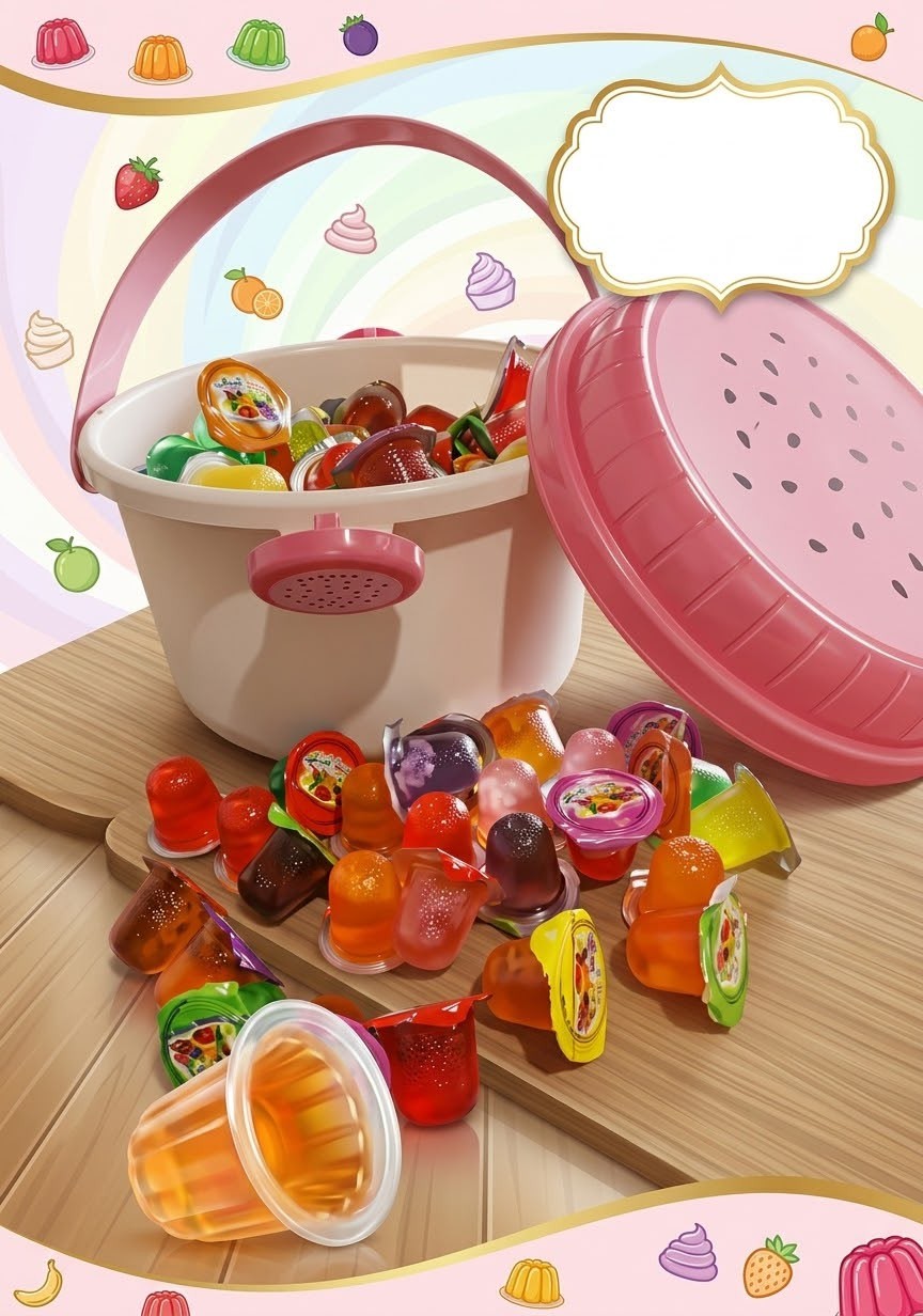 Lunchera Con 150 Gelatinas