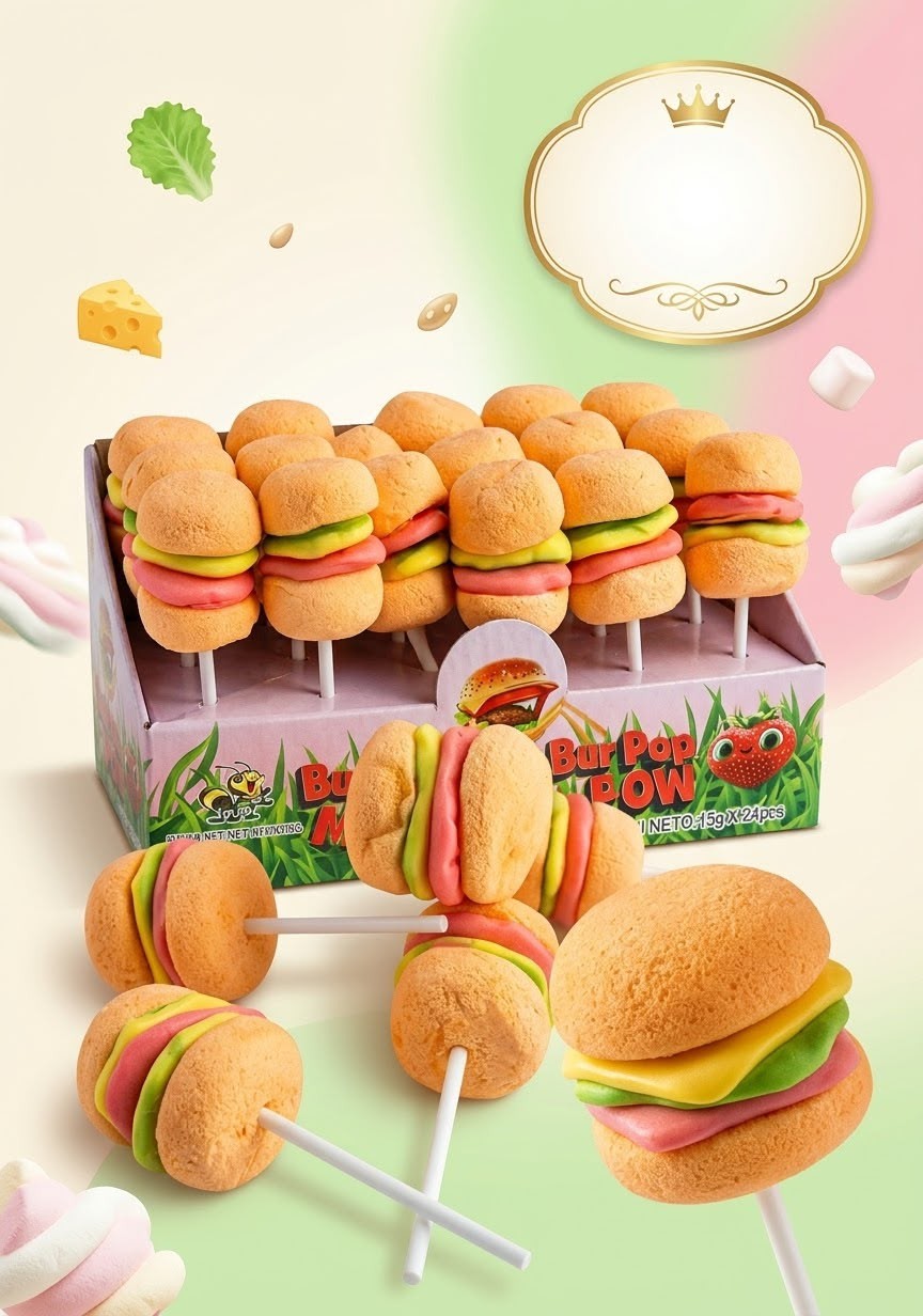 Malvavisco Hamburguesa