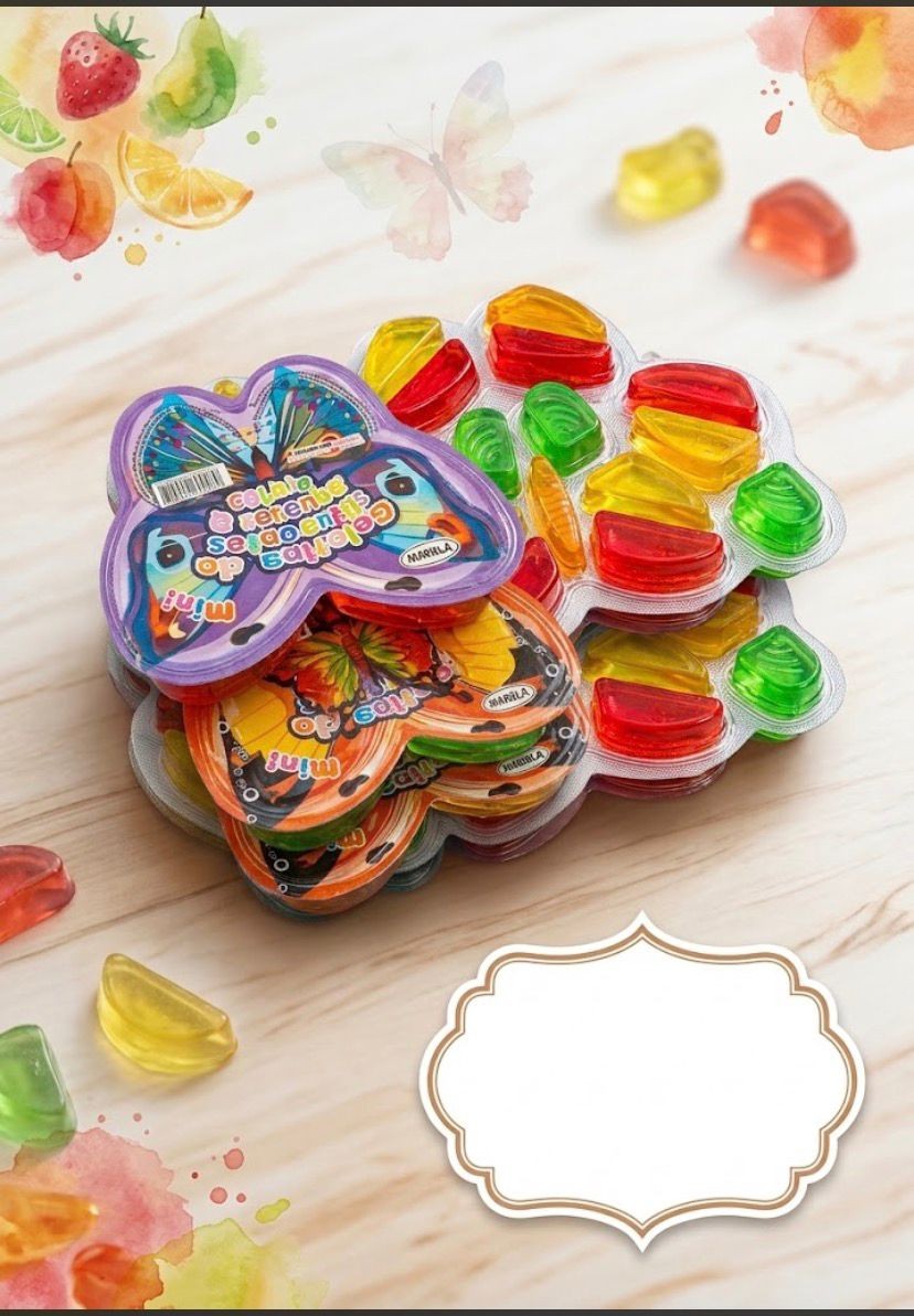 Gelatinas Mariposas