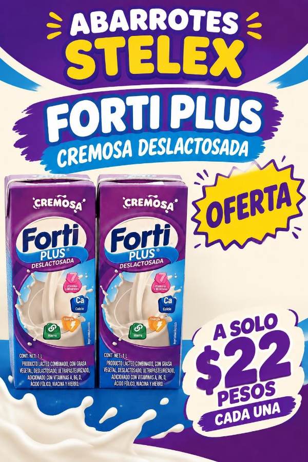 Leche Forti Deslactosada