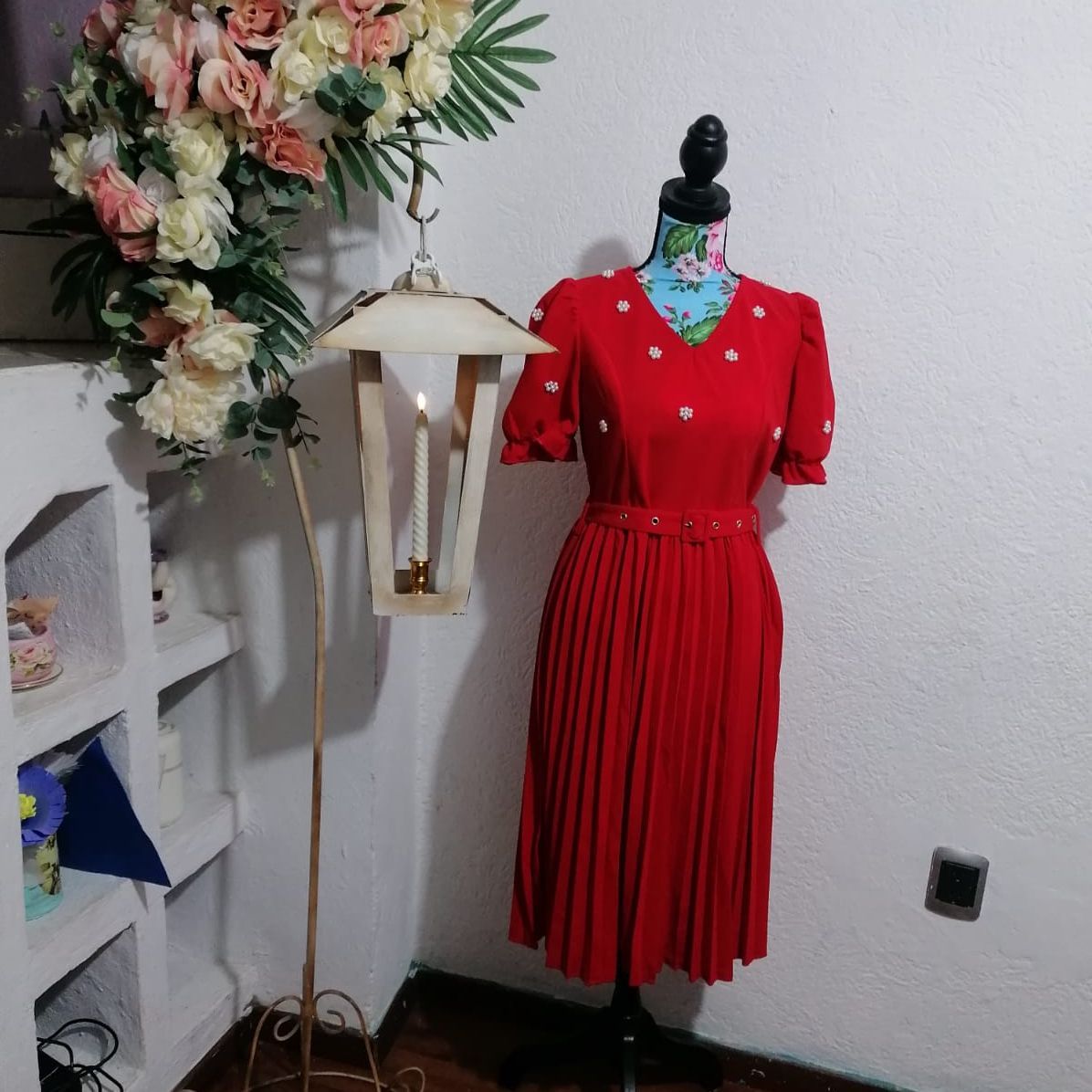 VESTIDO ROJO