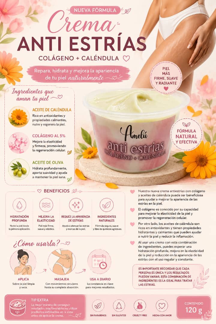 Crema antiestrías 💝