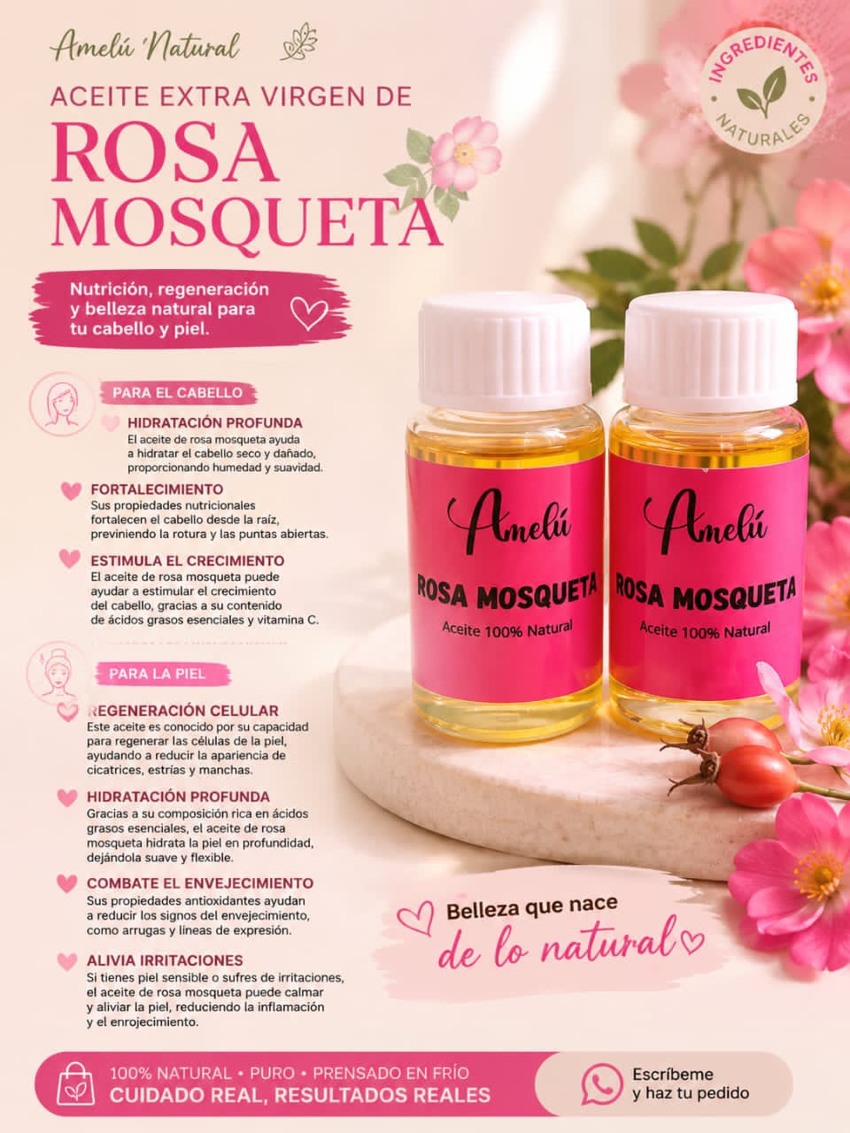 Aceite rosa mosqueta 💕