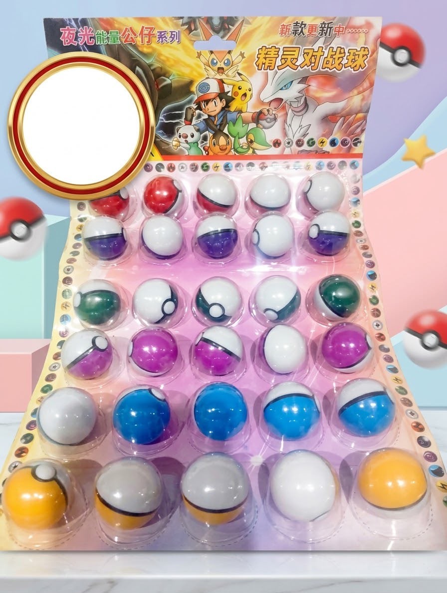 Pokebolas Chiquitas X 30 Unid