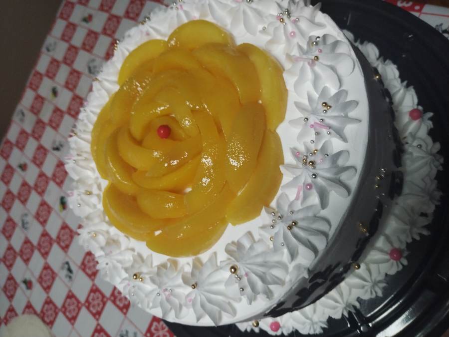 Torta de melocoton