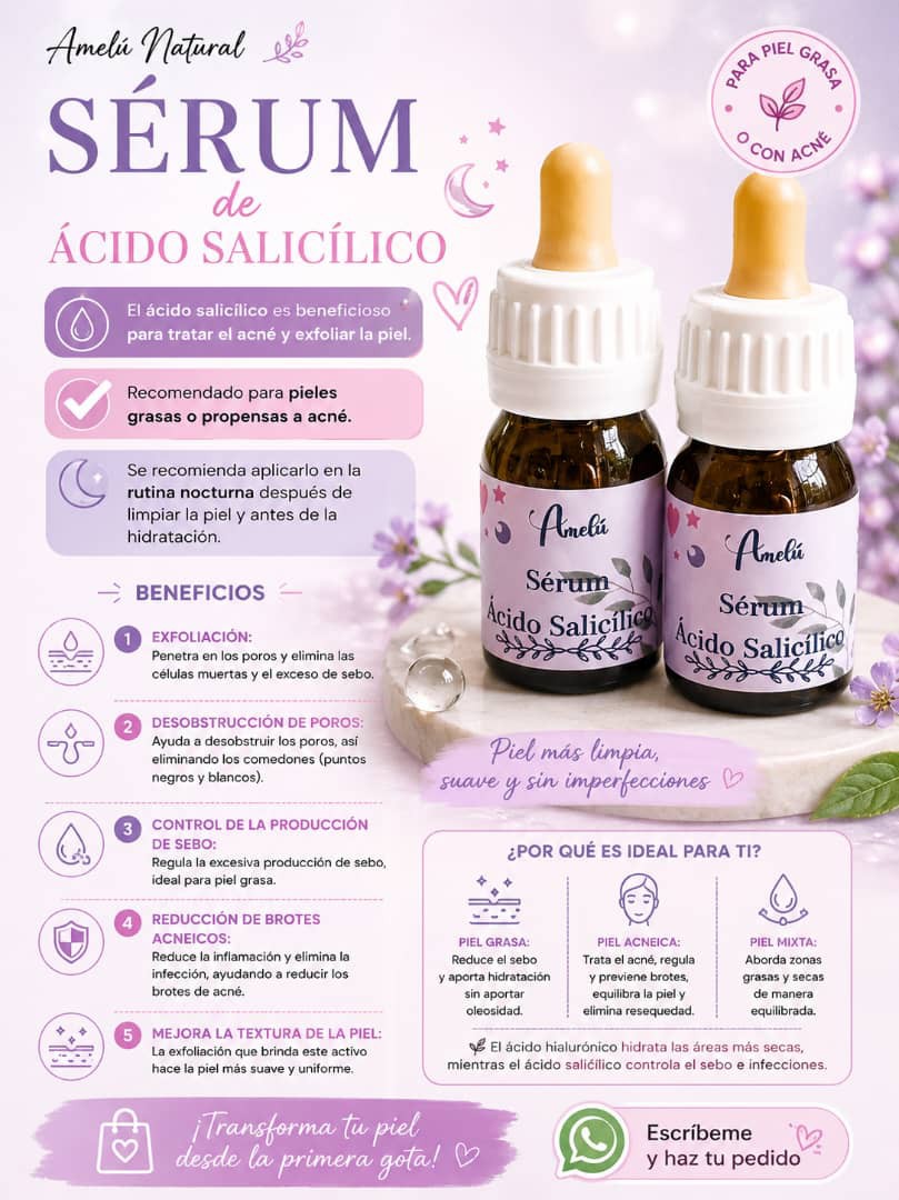 Sérum de Ácido salicílico Amelú
