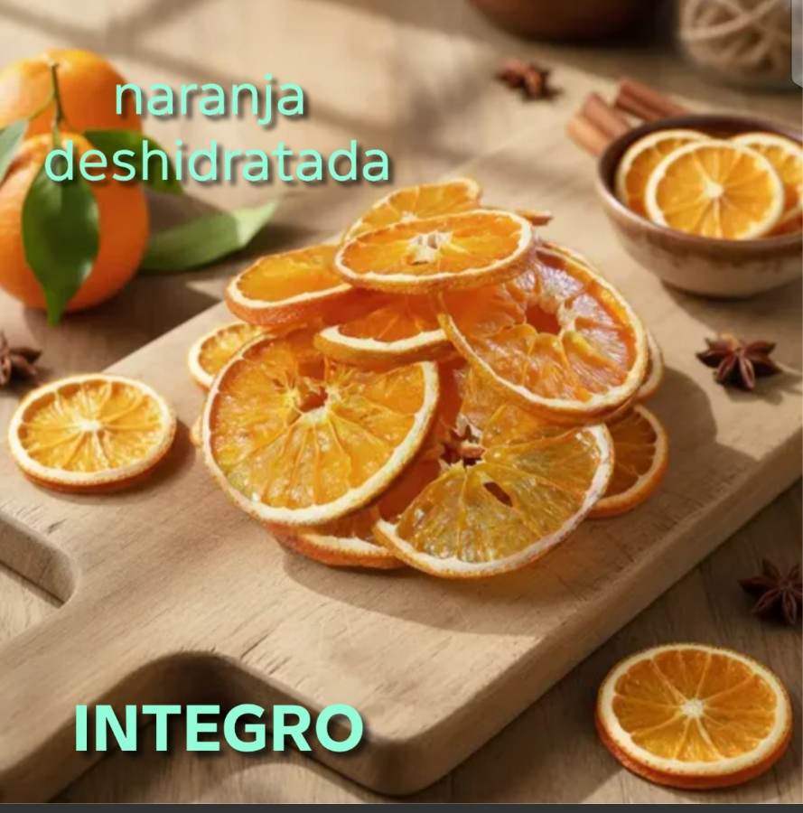 Naranja deshidrtada