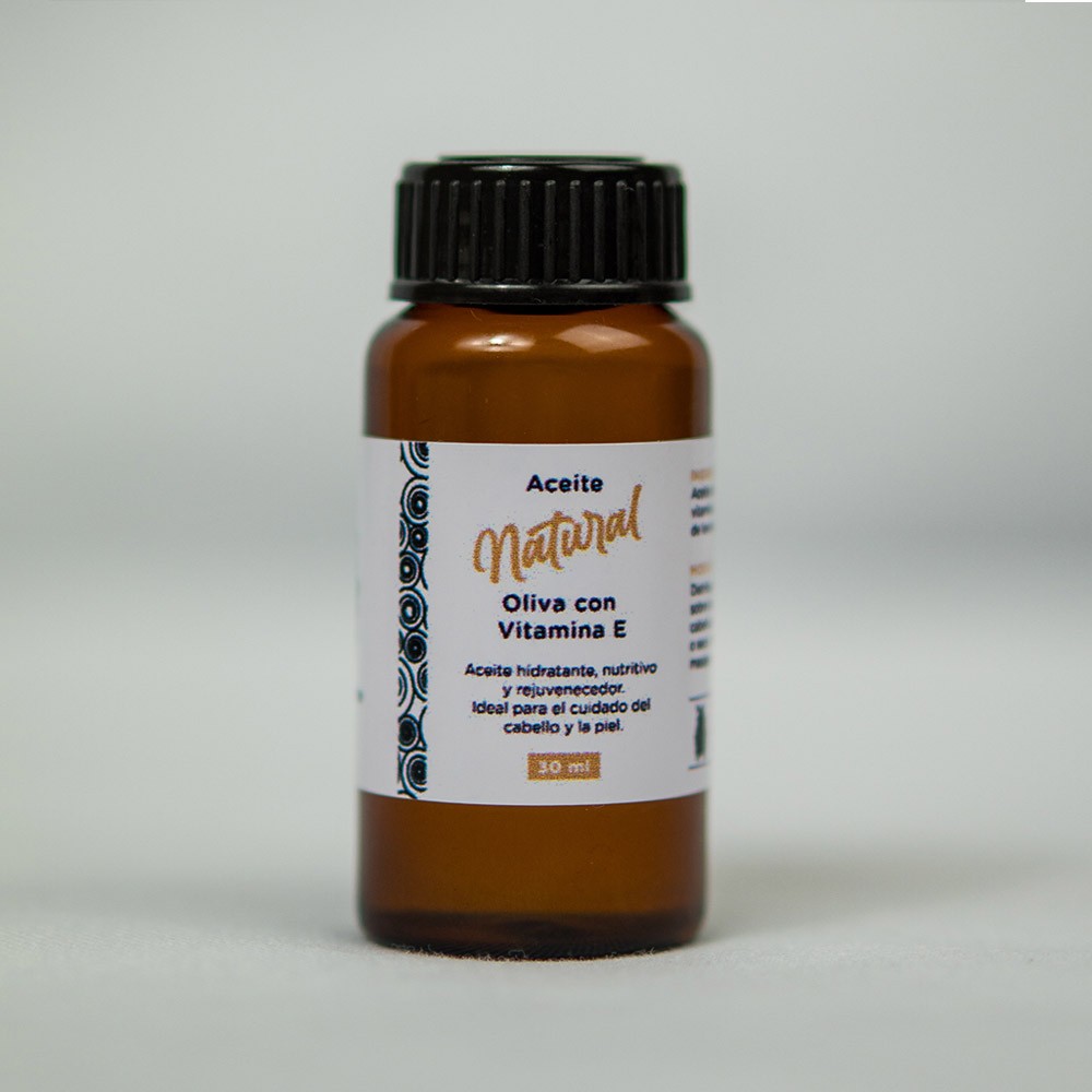 ACEITE DE OLIVA CON VITAMINA-E 30ML