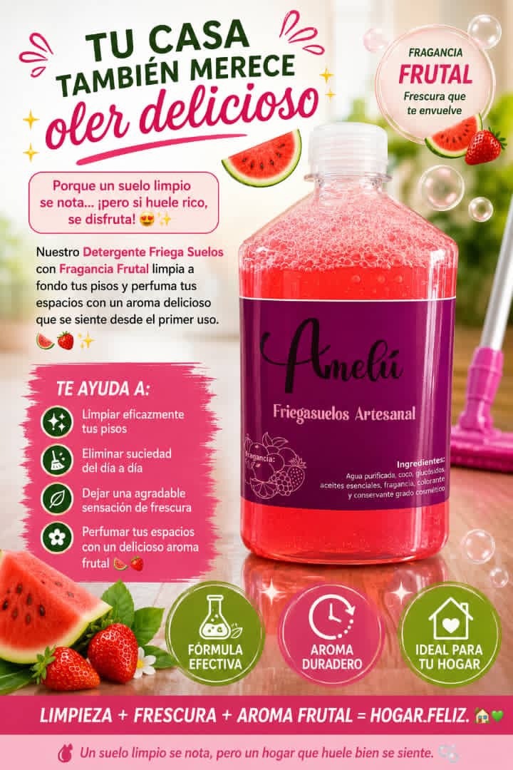 ❤️Detergente FriegaSuelos con Fragancia