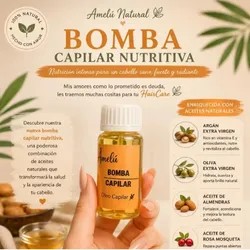 Bomba Capilar Nutritiva 🧡🌿
