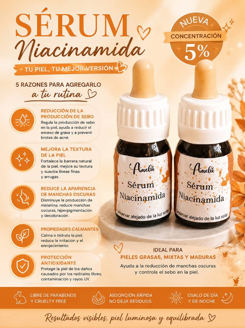 Sérum Niacinamida Amelú