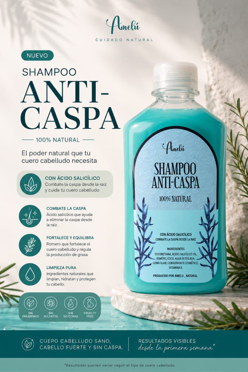 Champú Anticaspa💙