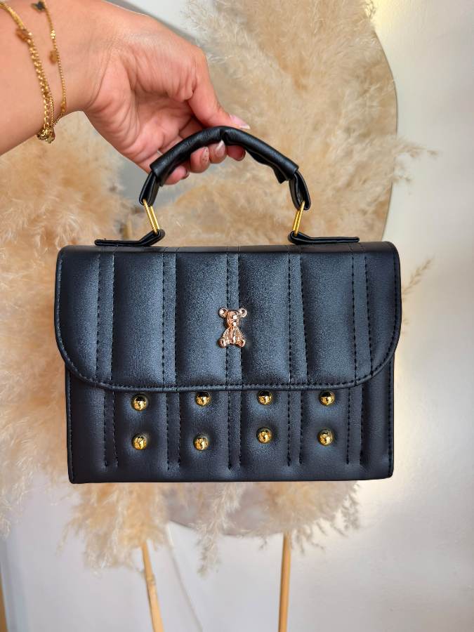 Cartera Negra Cajita(CART-NEG-05)