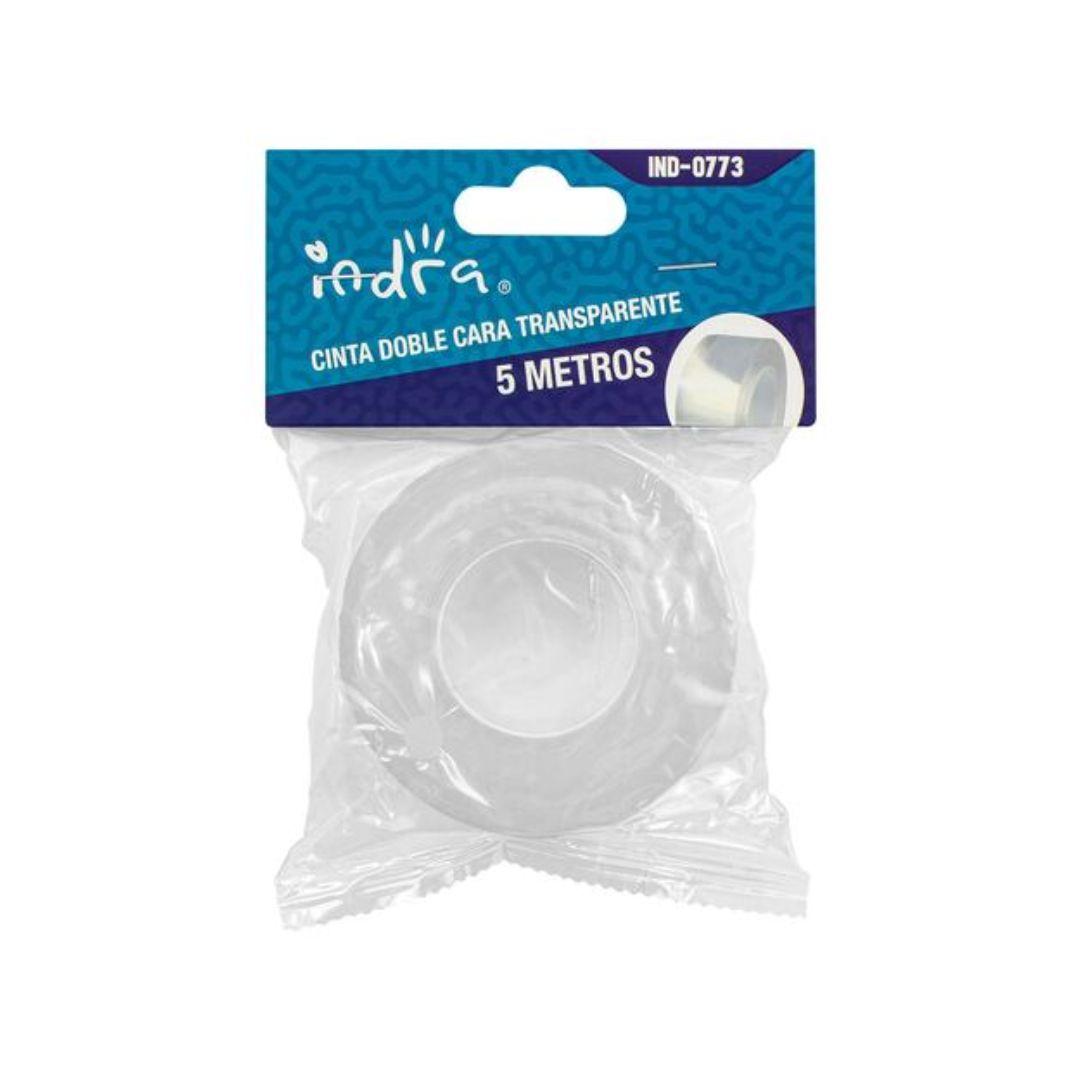 Cinta Doble Cara Transparente Indra 3 M
