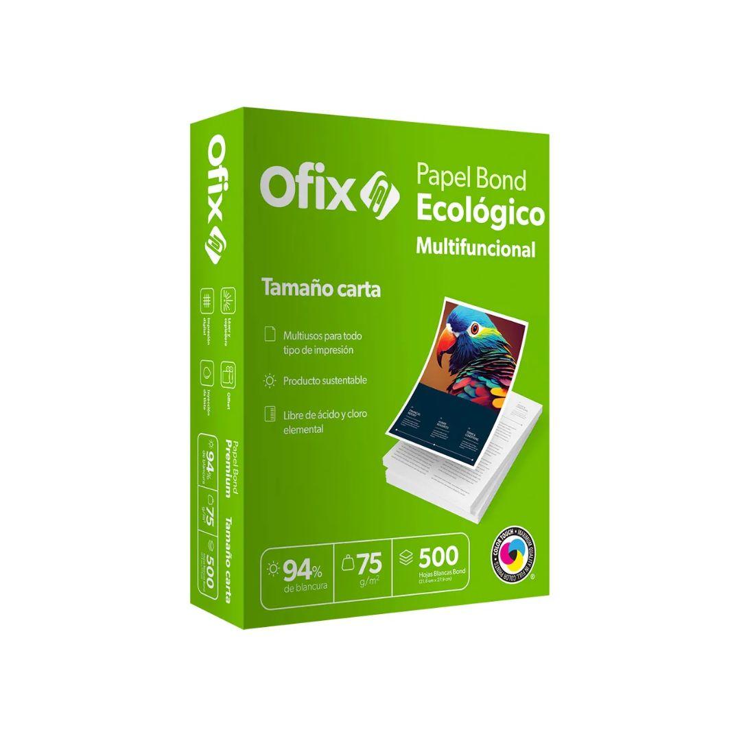 Papel Ofix Ecológico Carta Blanco 500