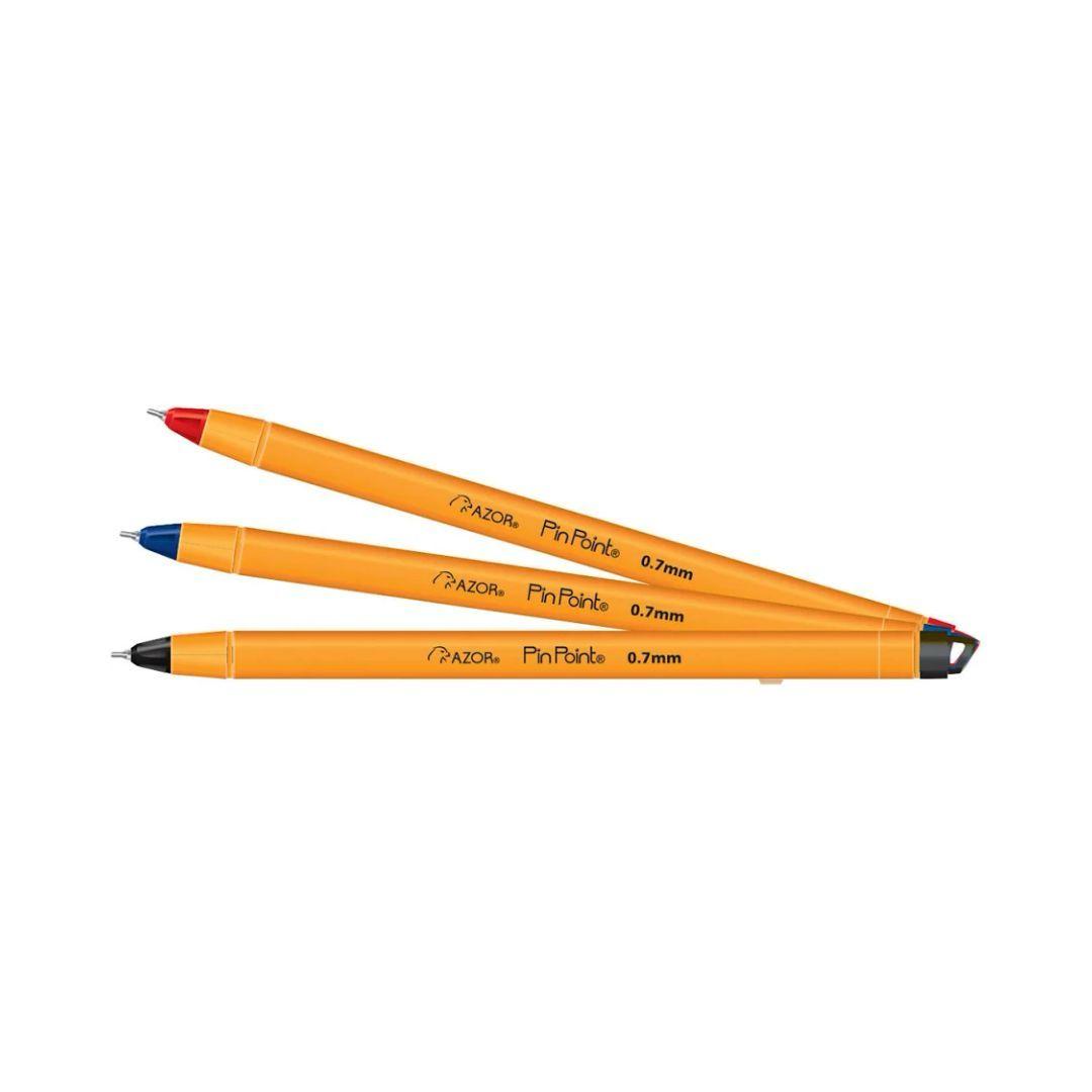 Pinpont Azor 0.7 mm Punto Fino Rojo