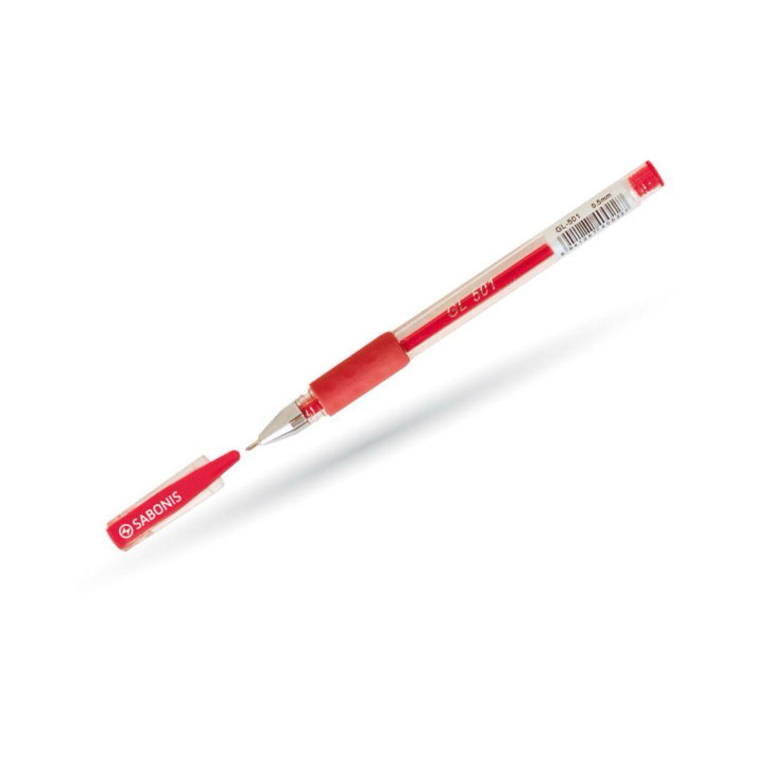 Bolígrafo Roller Gel Rojo