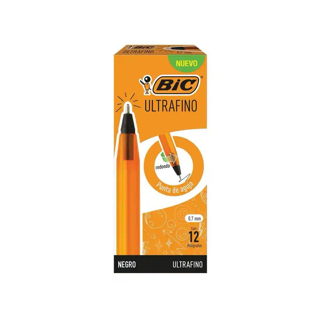 Bolígrafo Punto Ultra Fino Negro