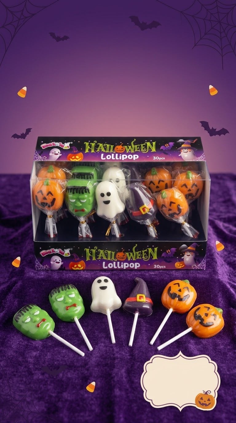Chupetín Paleta Hallowen