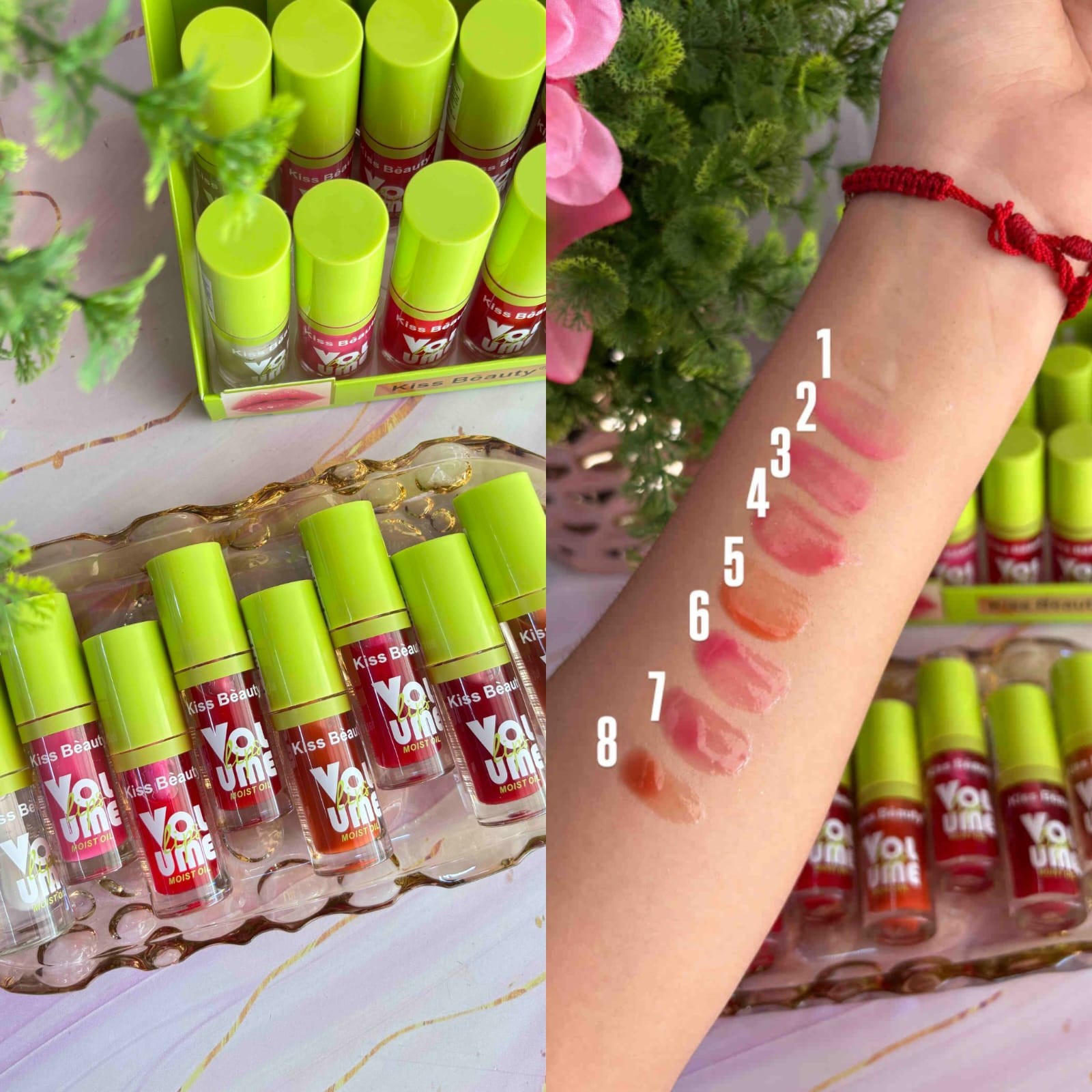 Lip Gloss Volumen Kiss Beauty
