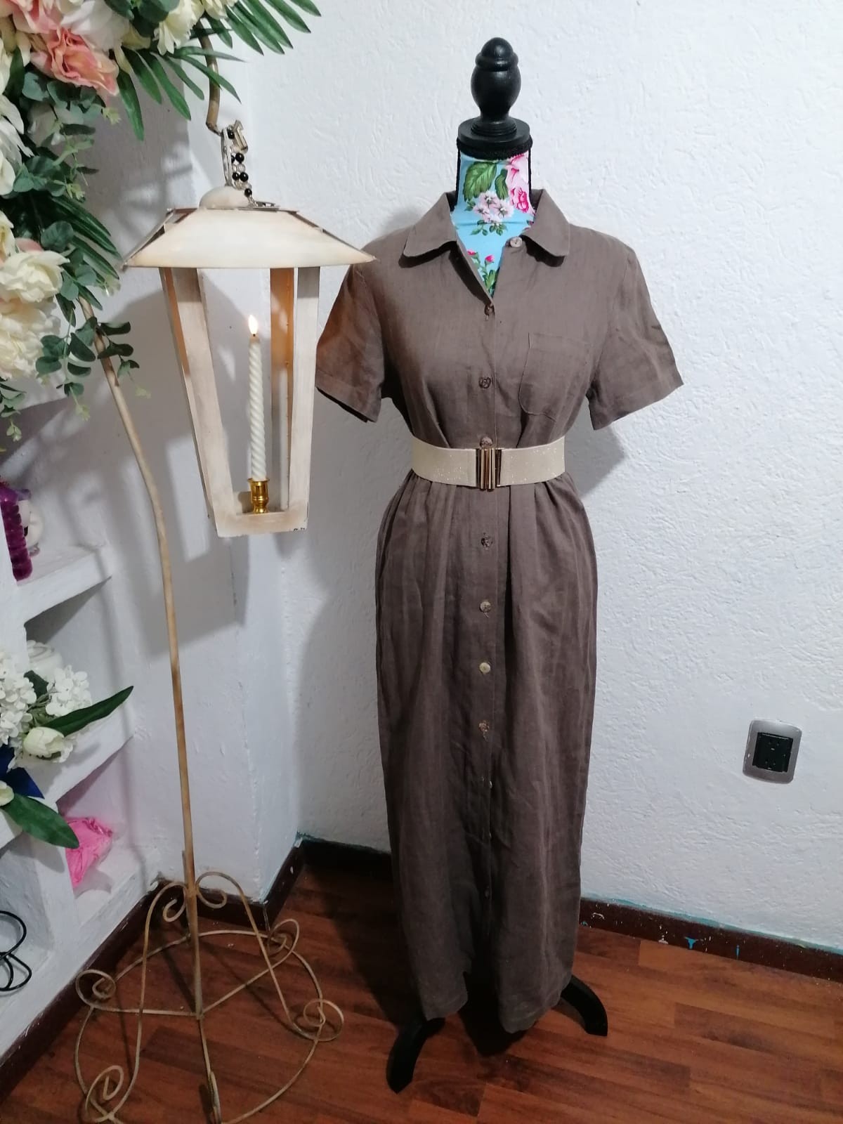 Vestido Cafe