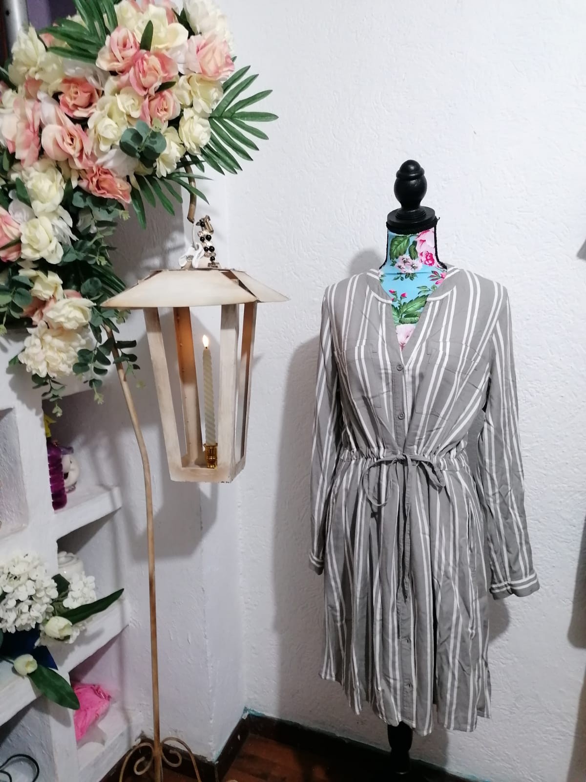 Vestido Gris