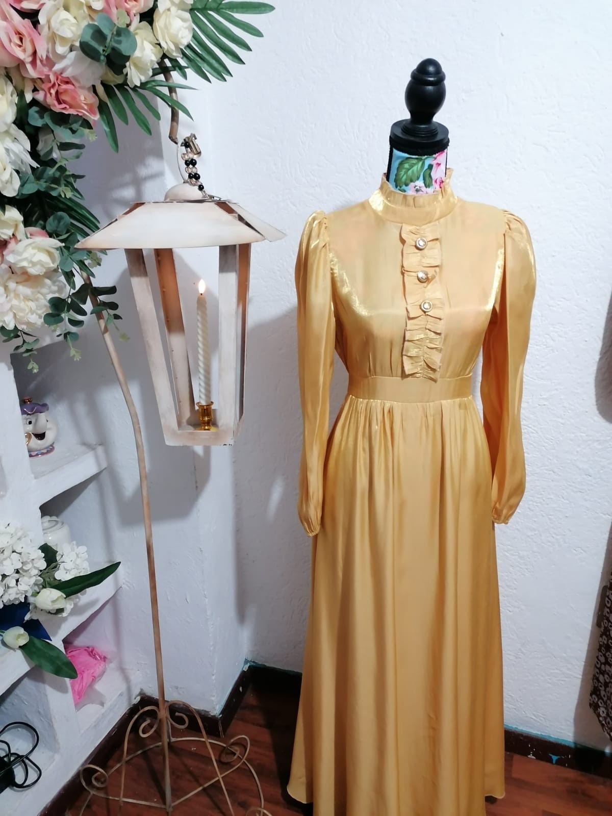 Vestido Mostaza