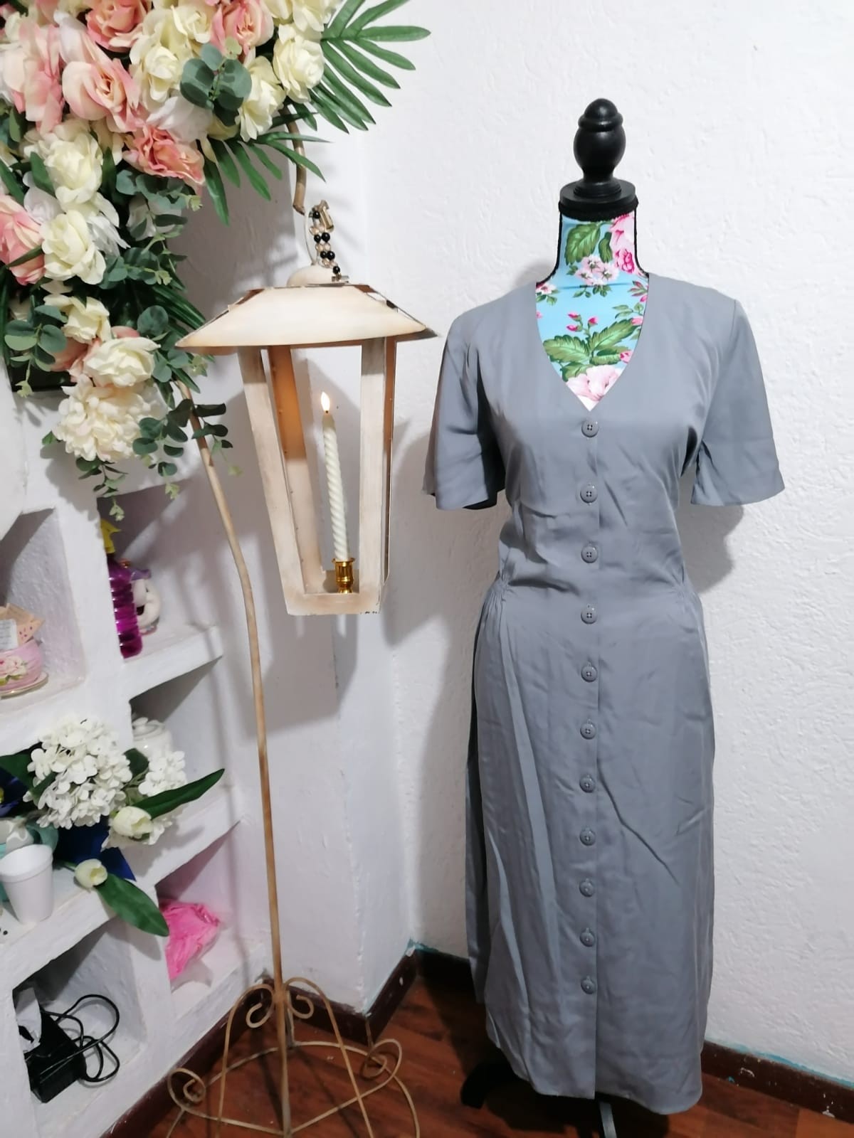 Vestido Gris